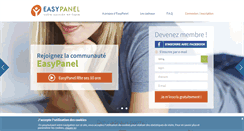 Desktop Screenshot of easypanel.fr